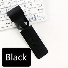 1pc Double sided PU Leather Luggage Tag Travel Essential Accessories