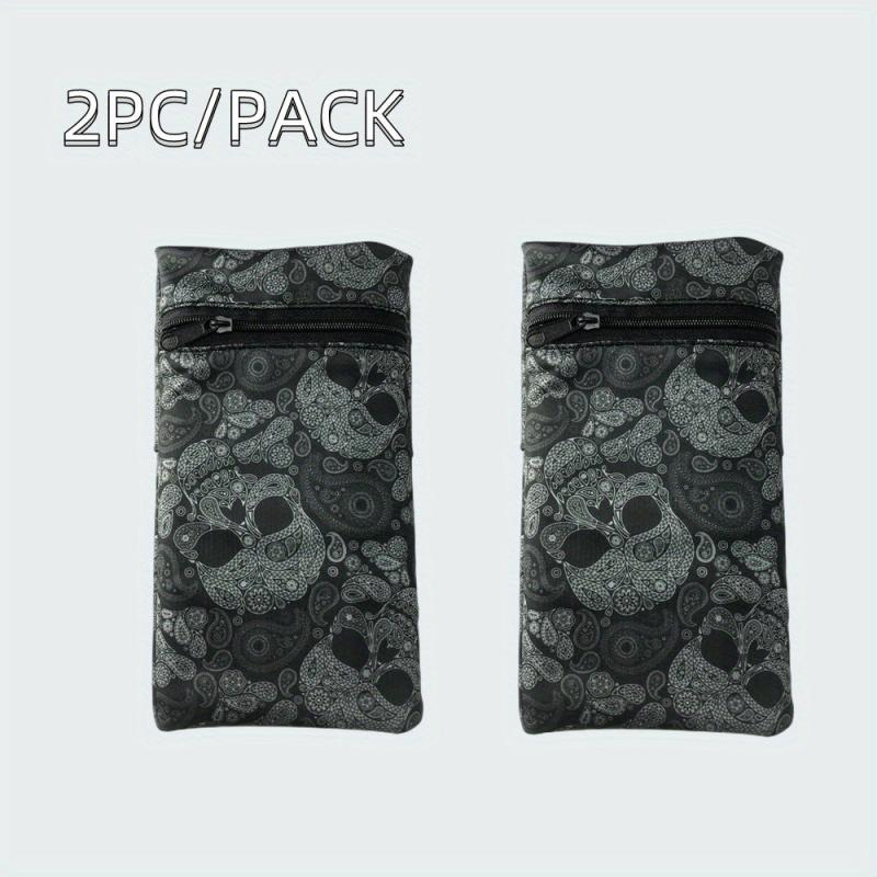 2PC Sports Wrist Bag Elastic Material For Holding Phone Cards Change