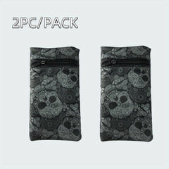 2PC Sports Wrist Bag Elastic Material For Holding Phone Cards Change