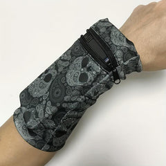 2PC Sports Wrist Bag Elastic Material For Holding Phone Cards Change