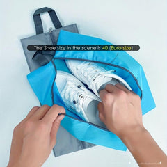 Waterproof Shoe Bag for Business Trip, Foldable Dust Shoe Cover