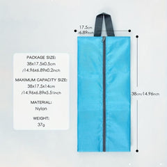 Waterproof Shoe Bag for Business Trip, Foldable Dust Shoe Cover