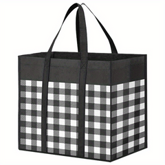 Thick Reusable Luggage Bag Shopping Tote with Reinforced Handles