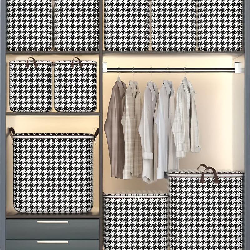 Large Capacity Storage Bag Dustproof Zipper Organizer Blanket Box