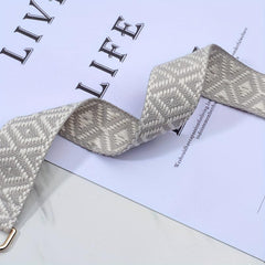 Pattern Shoulder Strap Replaceable Handbag Fanny Bag Crossbody Bag Purse Strap
