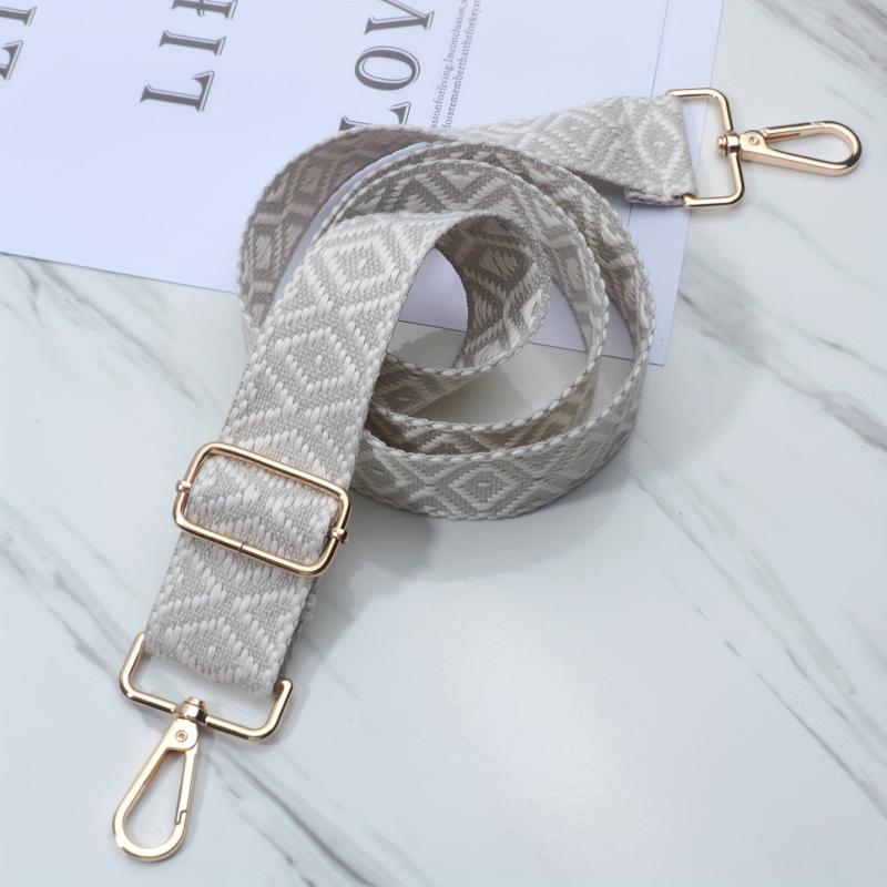 Pattern Shoulder Strap Replaceable Handbag Fanny Bag Crossbody Bag Purse Strap