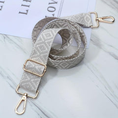 Pattern Shoulder Strap Replaceable Handbag Fanny Bag Crossbody Bag Purse Strap