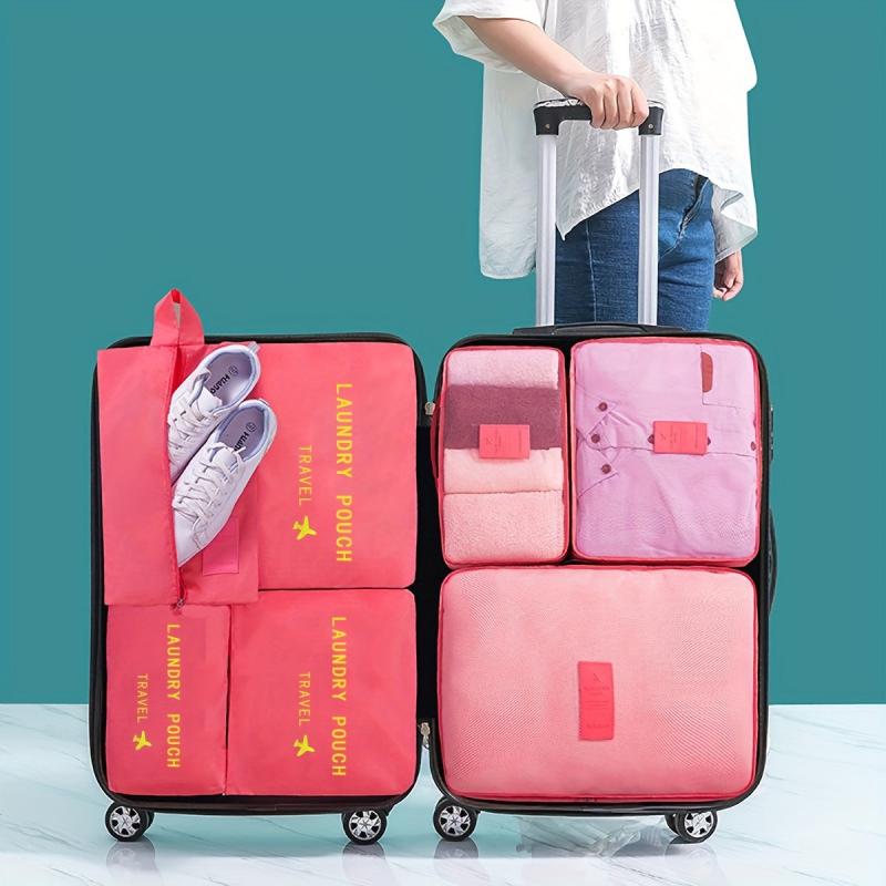 7pcs Large Capacity Travel Storage Bags Set