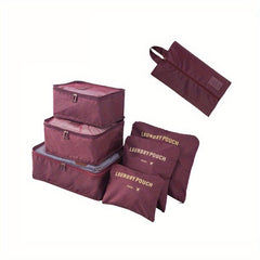 7pcs Large Capacity Travel Storage Bags Set