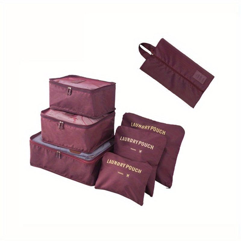 7pcs Large Capacity Travel Storage Bags Set