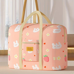 Travel Cartoon Pattern Luggage Bag Zipper Dustproof Organizer