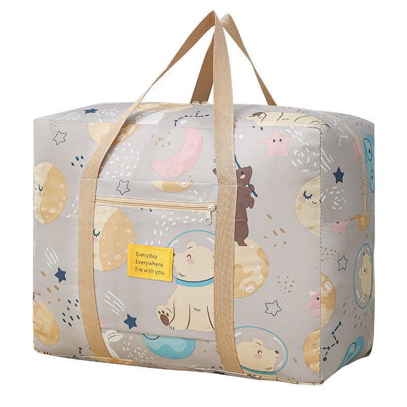 Travel Cartoon Pattern Luggage Bag Zipper Dustproof Organizer
