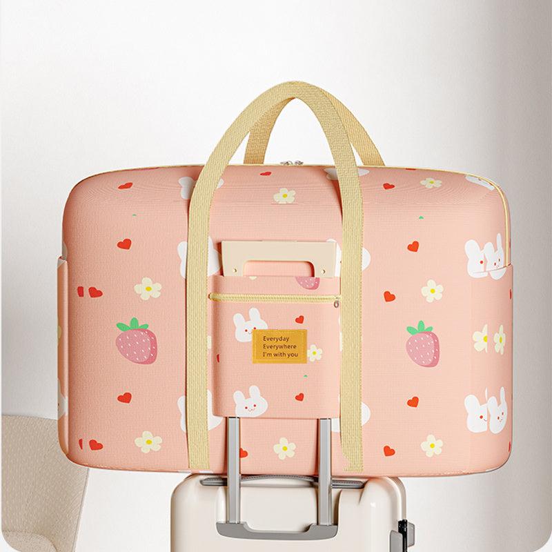 Travel Cartoon Pattern Luggage Bag Zipper Dustproof Organizer