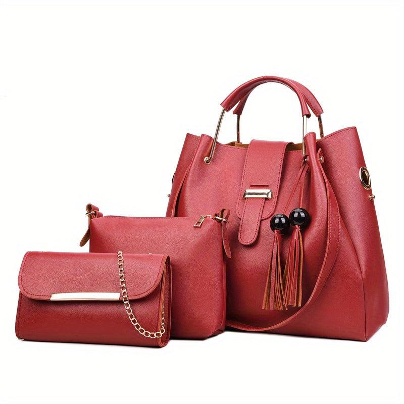 Vintage Large Capacity Tote Bag Sets Lightweight Bags For Travel