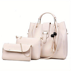 Vintage Large Capacity Tote Bag Sets Lightweight Bags For Travel