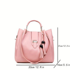 Vintage Large Capacity Tote Bag Sets Lightweight Bags For Travel