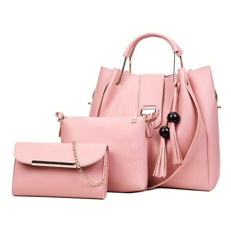 Vintage Large Capacity Tote Bag Sets Lightweight Bags For Travel