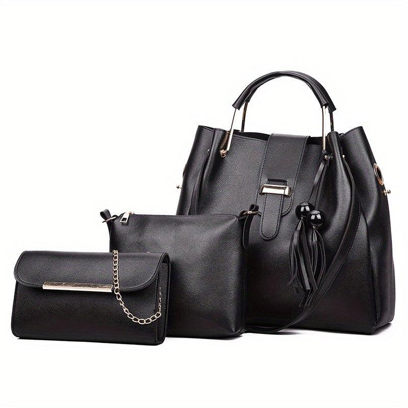 Vintage Large Capacity Tote Bag Sets Lightweight Bags For Travel