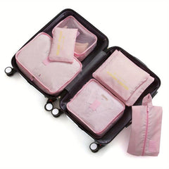 7 Pcs Travel Storage Bags Lightweight Organizers Multifunctional Packages