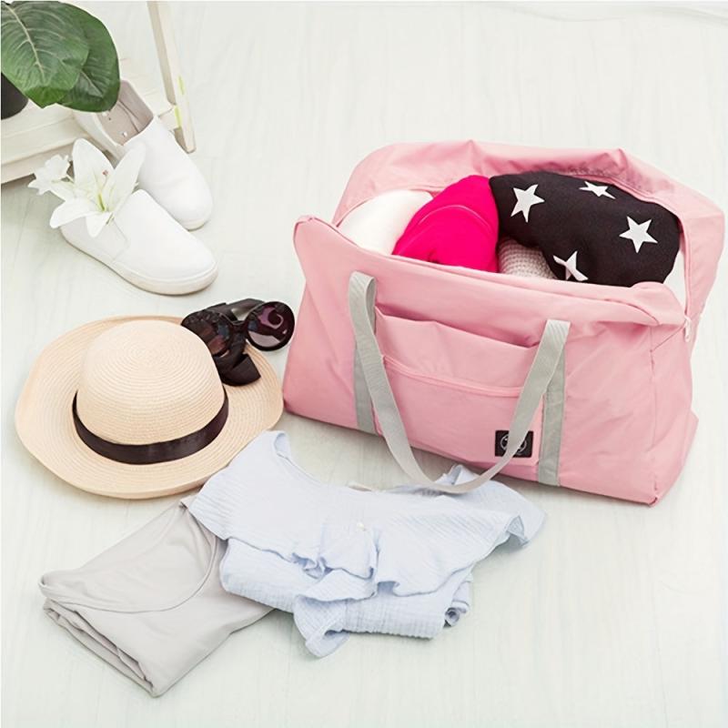 Large Capacity Portable Duffle Bag Lightweight Foldable Travel Storage Bag
