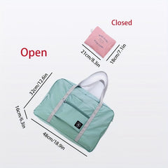 Large Capacity Portable Duffle Bag Lightweight Foldable Travel Storage Bag