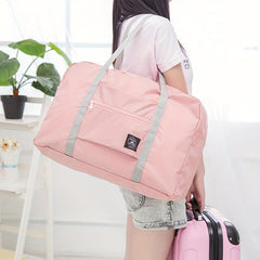 Large Capacity Portable Duffle Bag Lightweight Foldable Travel Storage Bag