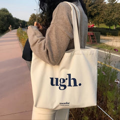 Women's Casual Canvas Shoulder Bag Large Capacity Shopper Bag