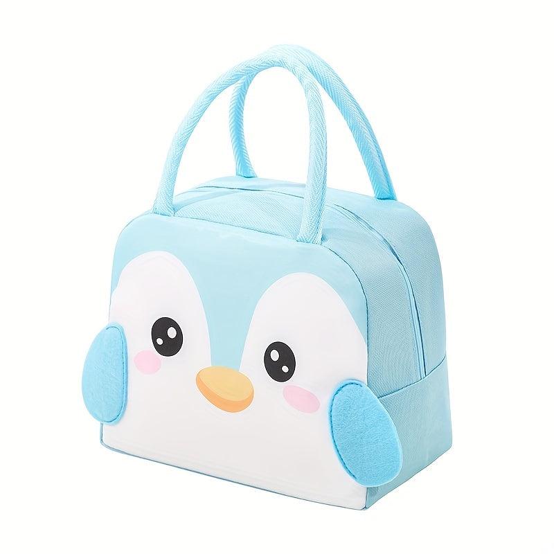 Cartoon Lunch Box Bag Insulated Food Container Portable Meal Bag