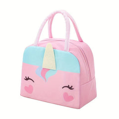 Cartoon Lunch Box Bag Insulated Food Container Portable Meal Bag