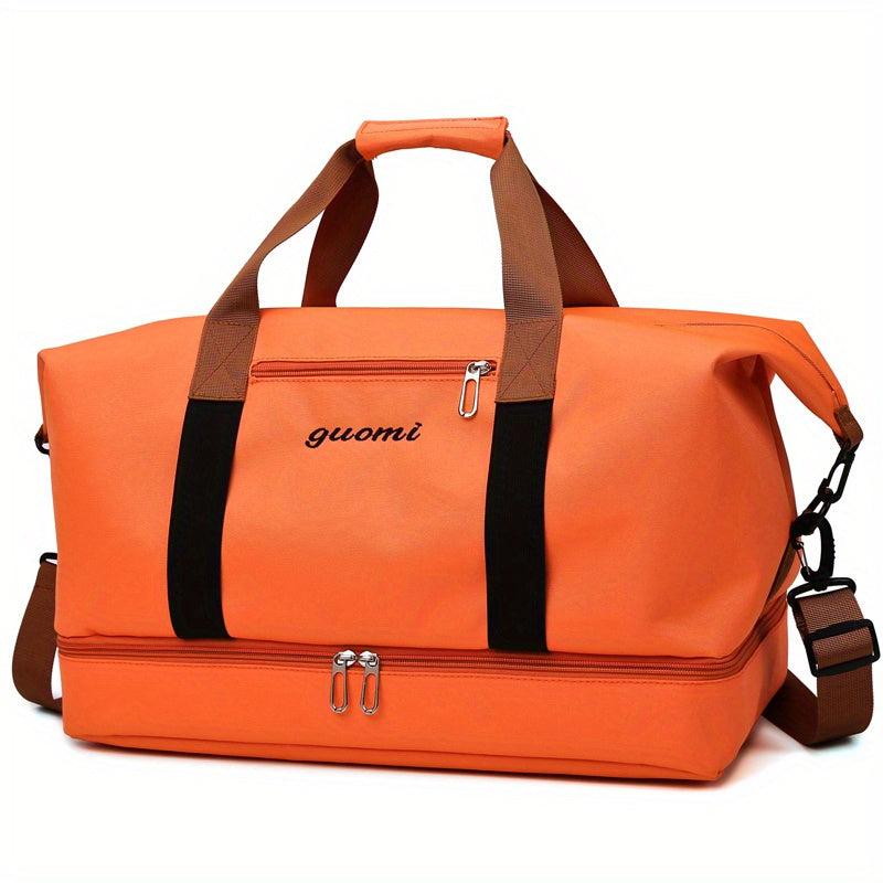 Nylon Sports Duffle Bag Large Capacity Waterproof Storage Bag