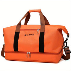 Nylon Sports Duffle Bag Large Capacity Waterproof Storage Bag