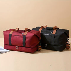 Nylon Sports Duffle Bag Large Capacity Waterproof Storage Bag