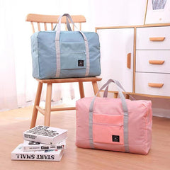Foldable Portable Travel Luggage Bag - Large Capacity Storage