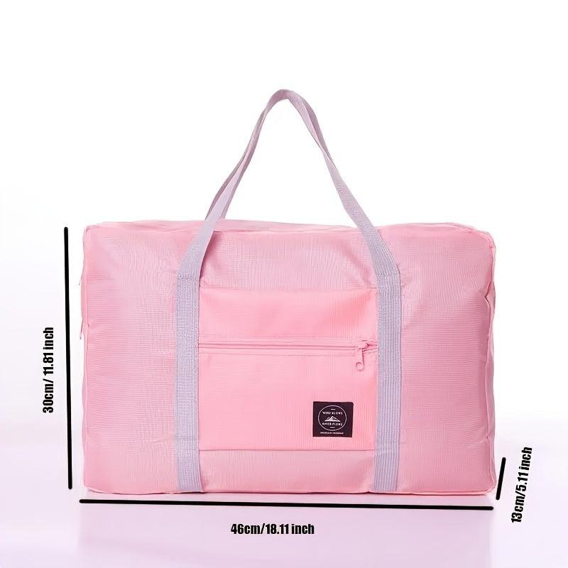 Foldable Portable Travel Luggage Bag - Large Capacity Storage