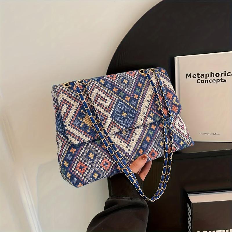 Ethnic Style Hand Bag Women's Versatile Crossbody Bag