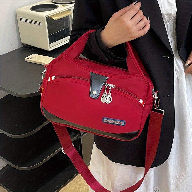 Women's Large Capacity Nylon Shoulder Bag