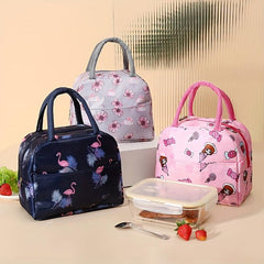 Pattern Lunch Storage Bag Lightweight Portable Versatile Bag For Work