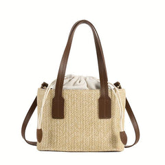 Boho Style Woven Beach Bag for Women