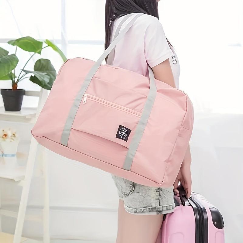 Large Capacity Foldable Travel Duffle Bag Lightweight Sports Gym Bag