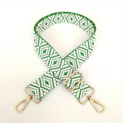 Embroidered Wide Shoulder Strap Ethnic Style Adjustable Portable Strap