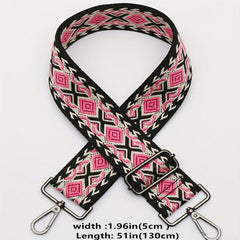 Embroidery Adjustable Shoulder Strap Replacement Bag Accessories