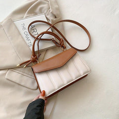 Knotted Crossbody Bag for Women Embroidery Flap Purse