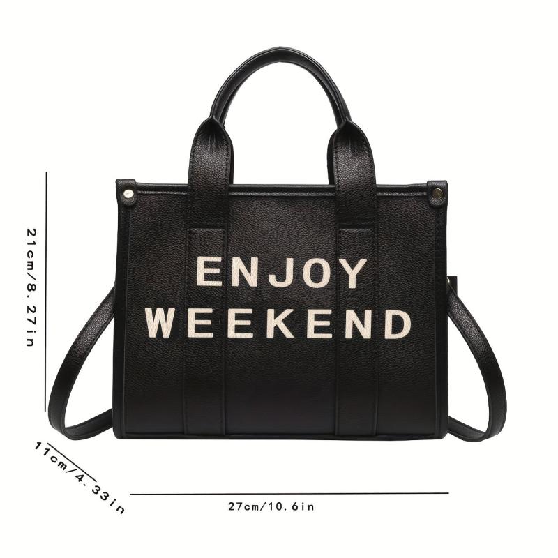 Small Satchel Crossbody Tote Bag PU Leather Textured Bag Purse