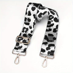 Leopard Print Shoulder Strap with Adjustable Metal Buckle