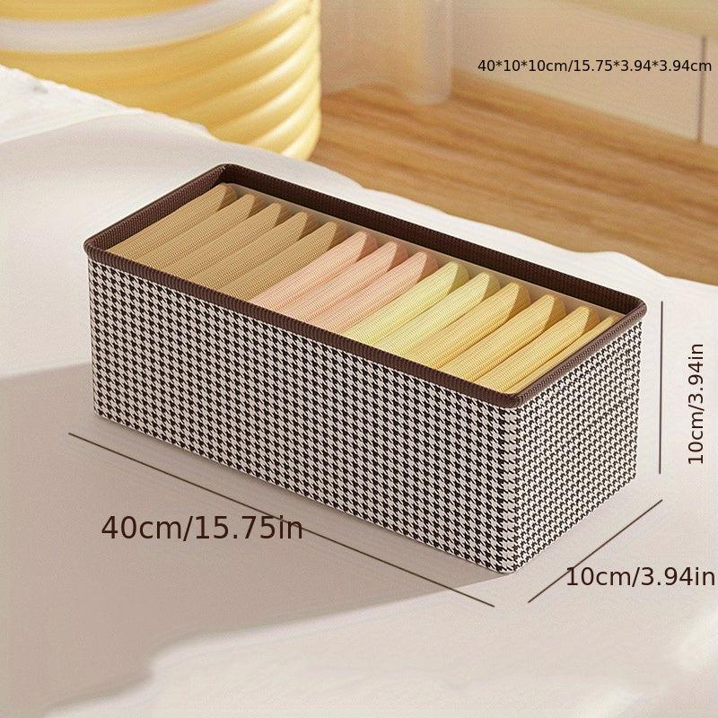 Houndstooth Luggage Bag Multifunctional Storage Bag