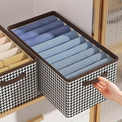 Houndstooth Luggage Bag Multifunctional Storage Bag