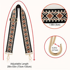 Embroidered Tote Bag Hand Strap Replacement Adjustable