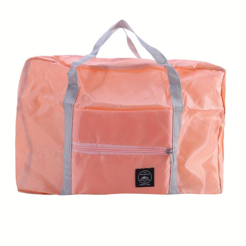 Foldable Duffle Bag Lightweight Portable Nylon Hand Gym Bag Women's Travel Bag