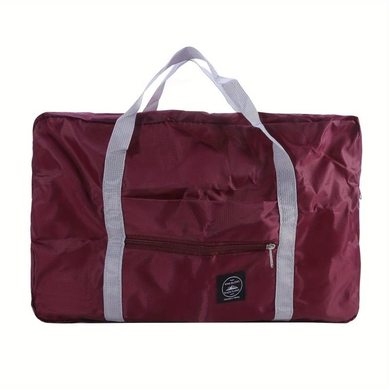Foldable Duffle Bag Lightweight Portable Nylon Hand Gym Bag Women's Travel Bag