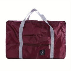 Foldable Duffle Bag Lightweight Portable Nylon Hand Gym Bag Women's Travel Bag